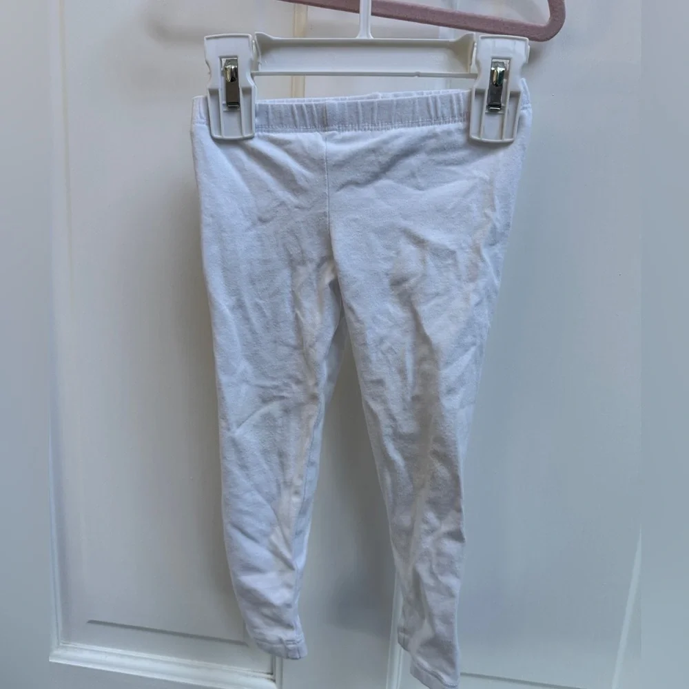The Children’s Place 2T Girls White Legging Pants